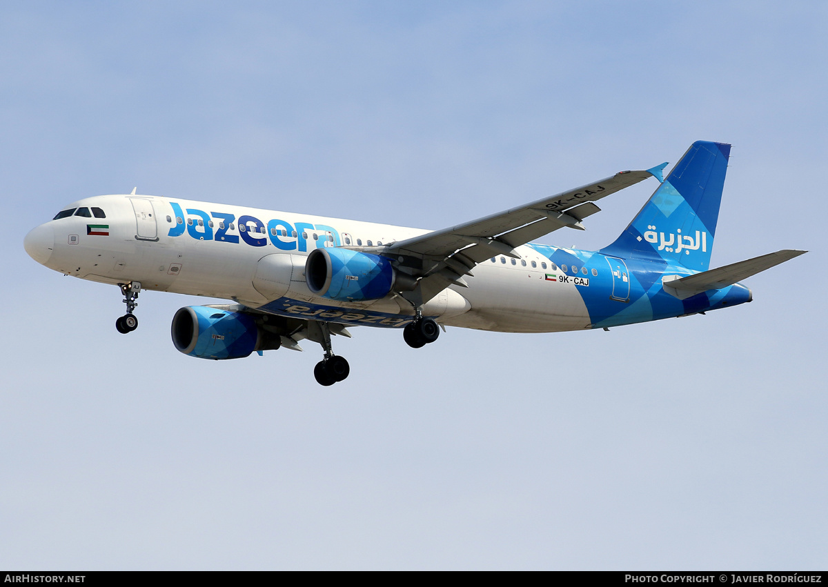 Aircraft Photo of 9K-CAJ | Airbus A320-214 | Jazeera Airways | AirHistory.net #626359