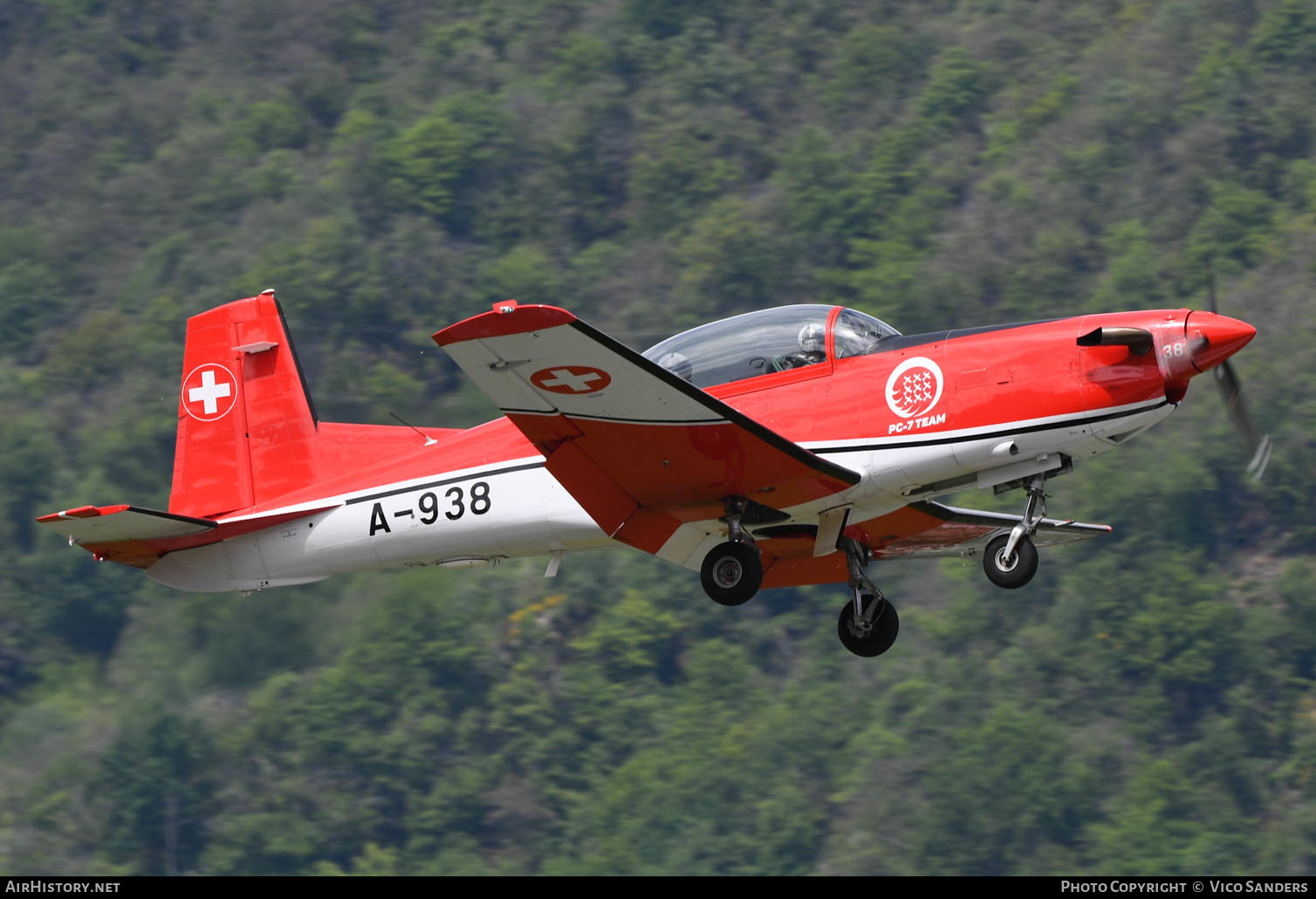 Aircraft Photo of A-938 | Pilatus NCPC-7 | Switzerland - Air Force | AirHistory.net #626364