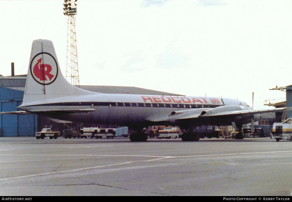 Aircraft Photo of G-BRAC | Bristol 175 Britannia 253F | Redcoat Air Cargo | AirHistory.net #626379