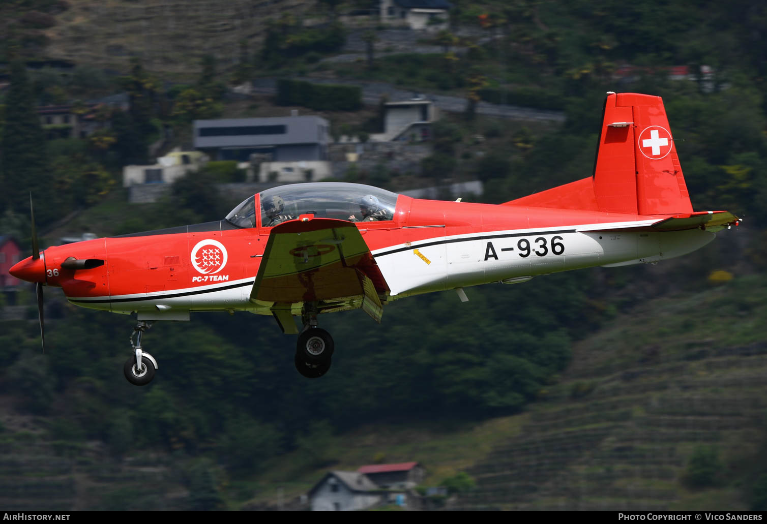 Aircraft Photo of A-936 | Pilatus NCPC-7 | Switzerland - Air Force | AirHistory.net #626383