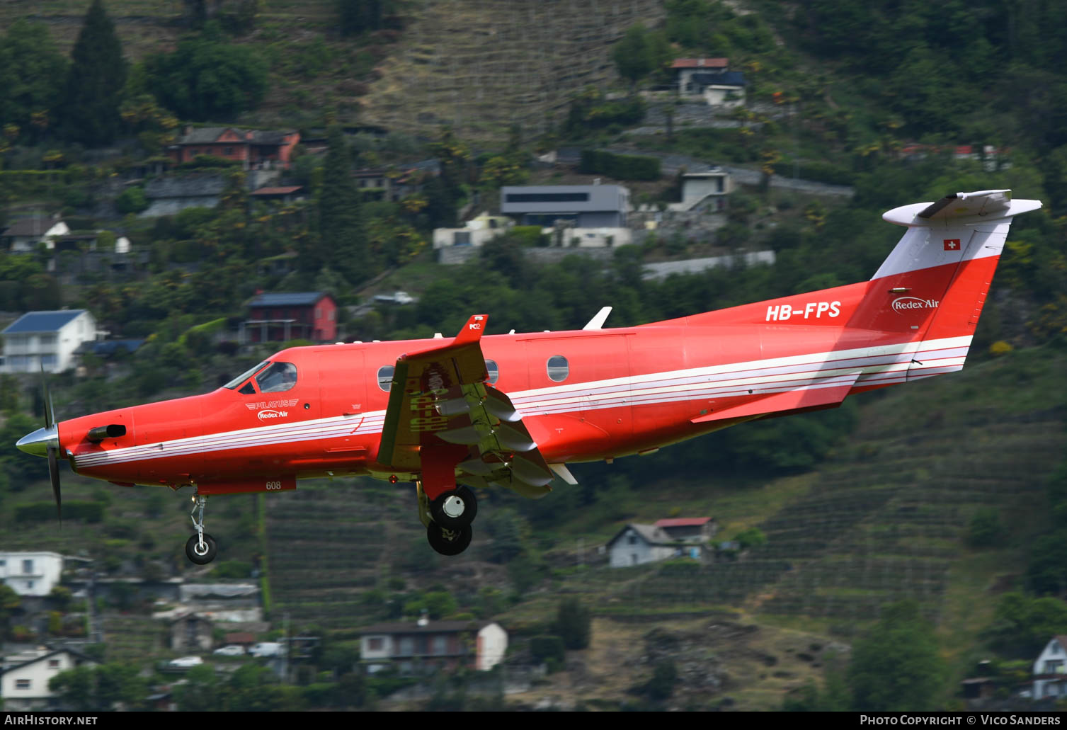 Aircraft Photo of HB-FPS | Pilatus PC-12/45 | Redex Air | AirHistory.net #626390