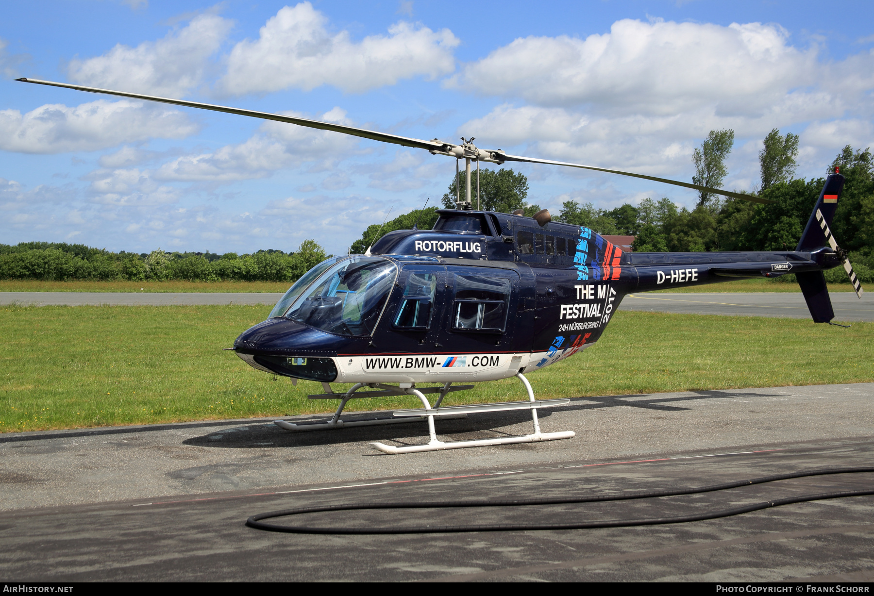 Aircraft Photo of D-HEFE | Bell 206B JetRanger III | Rotorflug | AirHistory.net #626415