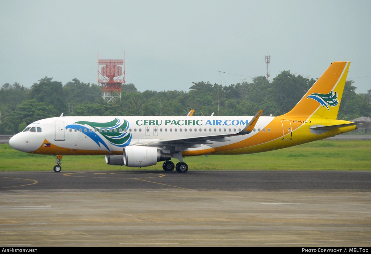 Aircraft Photo of RP-C3273 | Airbus A320-214 | Cebu Pacific Air | AirHistory.net #626418