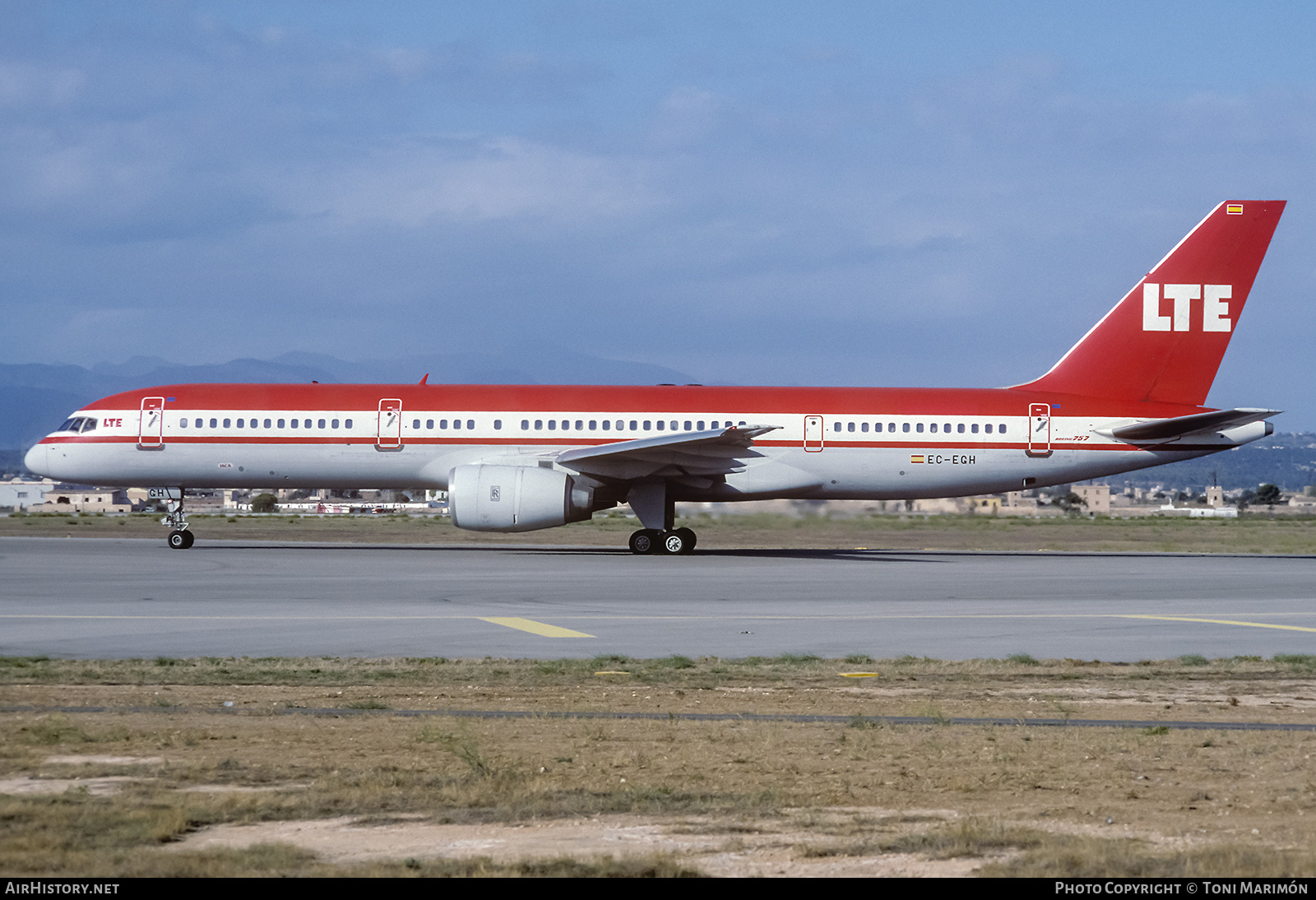 Aircraft Photo of EC-EGH | Boeing 757-2G5 | LTE International Airways | AirHistory.net #626439