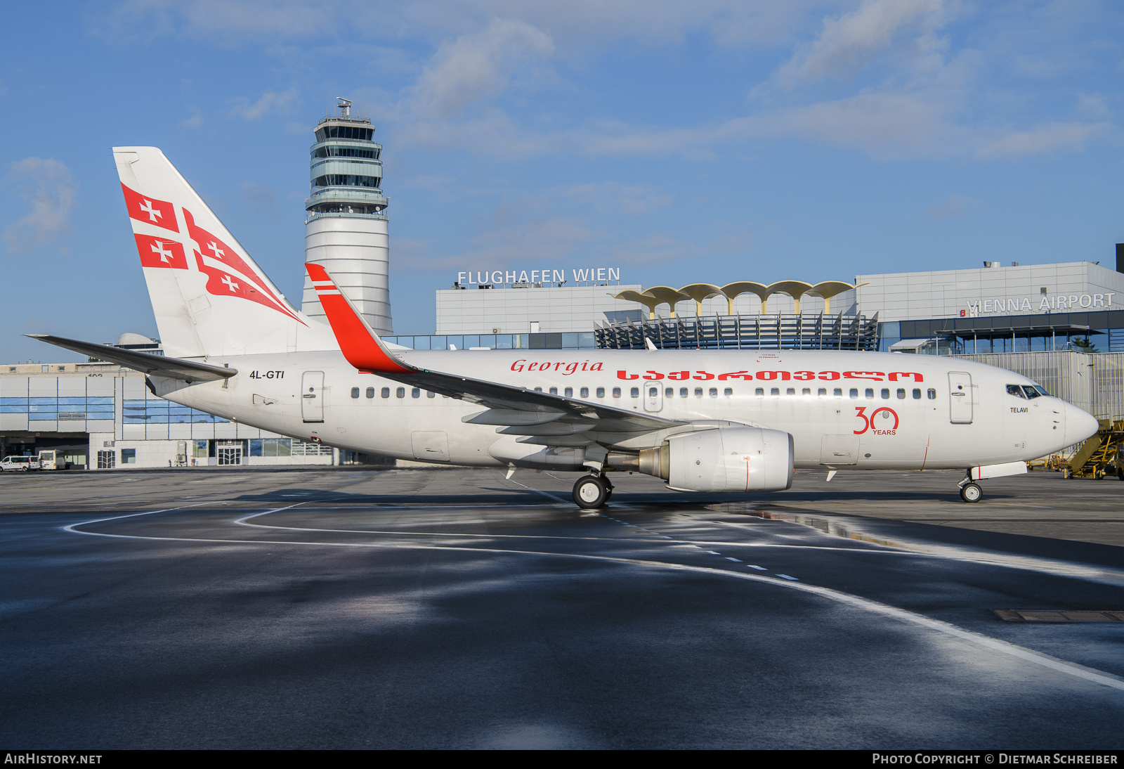 Aircraft Photo of 4L-GTI | Boeing 737-7CT | Georgian Airways | AirHistory.net #626448