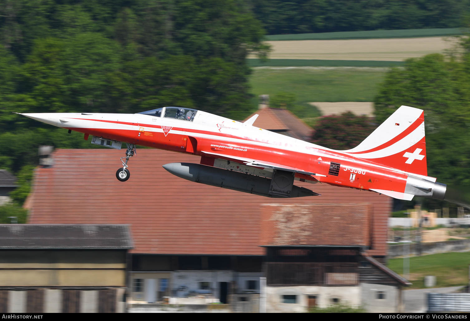 Aircraft Photo of J-3080 | Northrop F-5E Tiger II | Switzerland - Air Force | AirHistory.net #626458