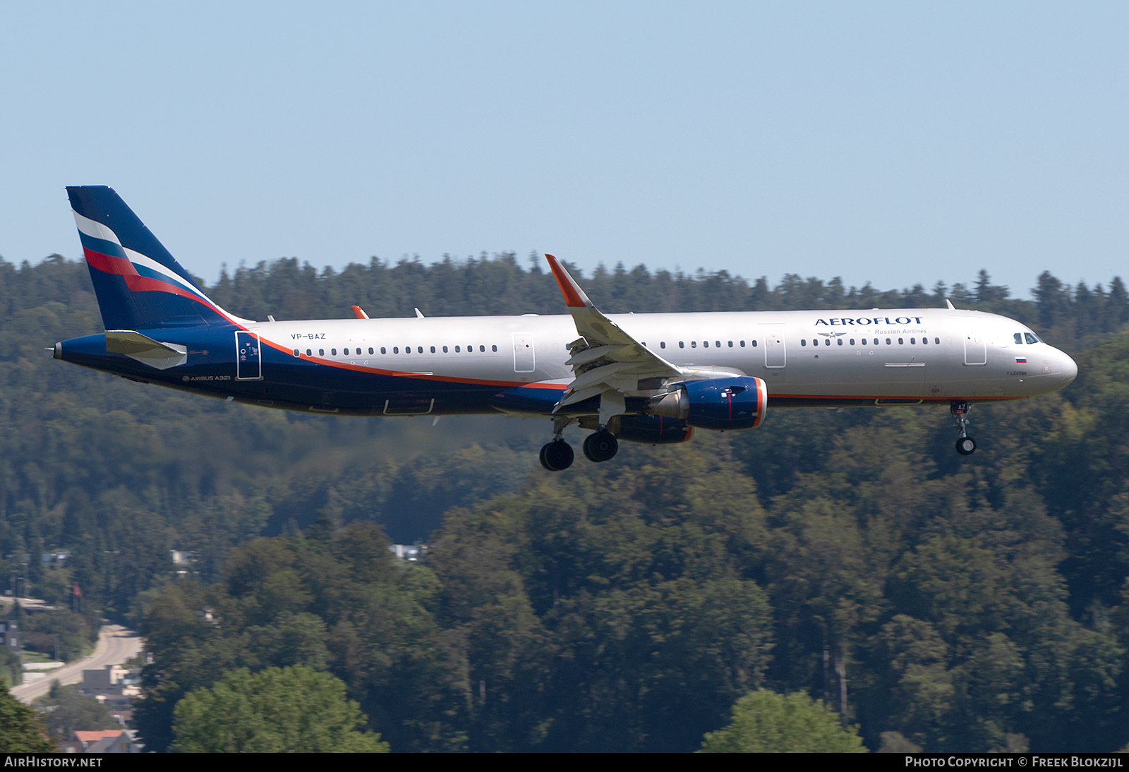 Aircraft Photo of VP-BAZ | Airbus A321-111 | Aeroflot - Russian Airlines | AirHistory.net #626467
