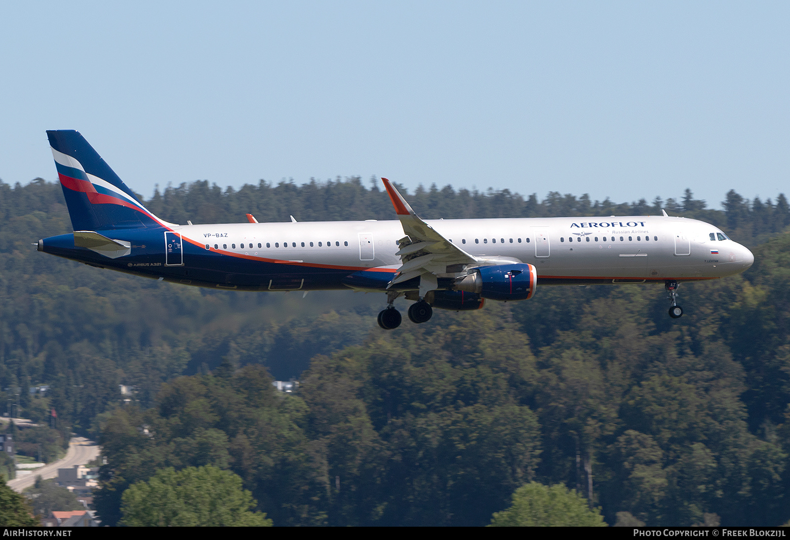 Aircraft Photo of VP-BAZ | Airbus A321-111 | Aeroflot - Russian Airlines | AirHistory.net #626467