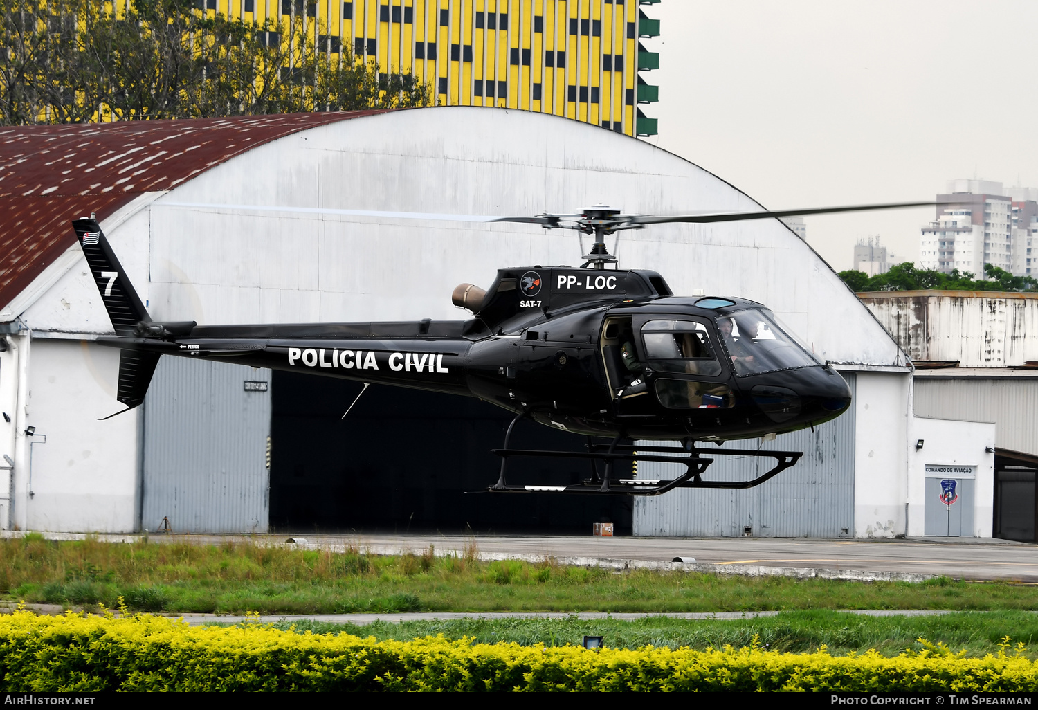 Aircraft Photo of PP-LOC | Eurocopter AS-350B-2 Ecureuil | Polícia Civil | AirHistory.net #626471