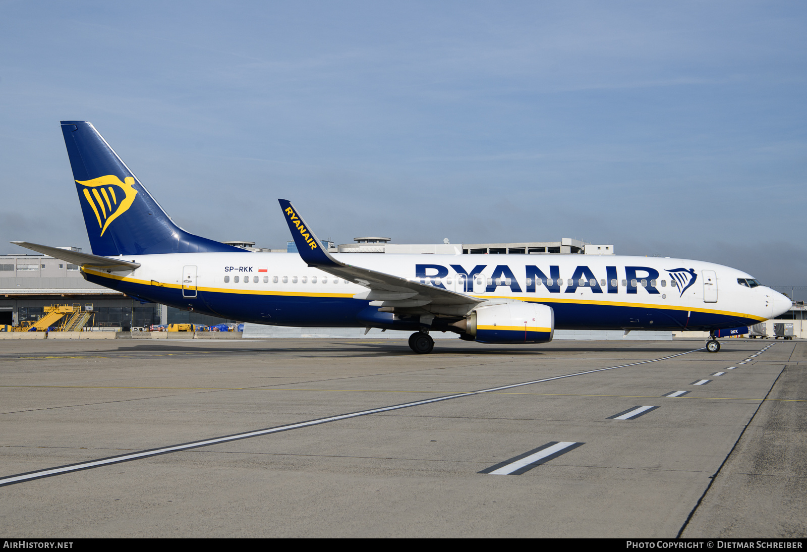 Aircraft Photo of SP-RKK | Boeing 737-800 | Ryanair | AirHistory.net #626492