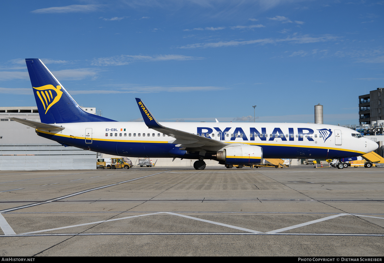 Aircraft Photo of EI-EBL | Boeing 737-8AS | Ryanair | AirHistory.net #626502