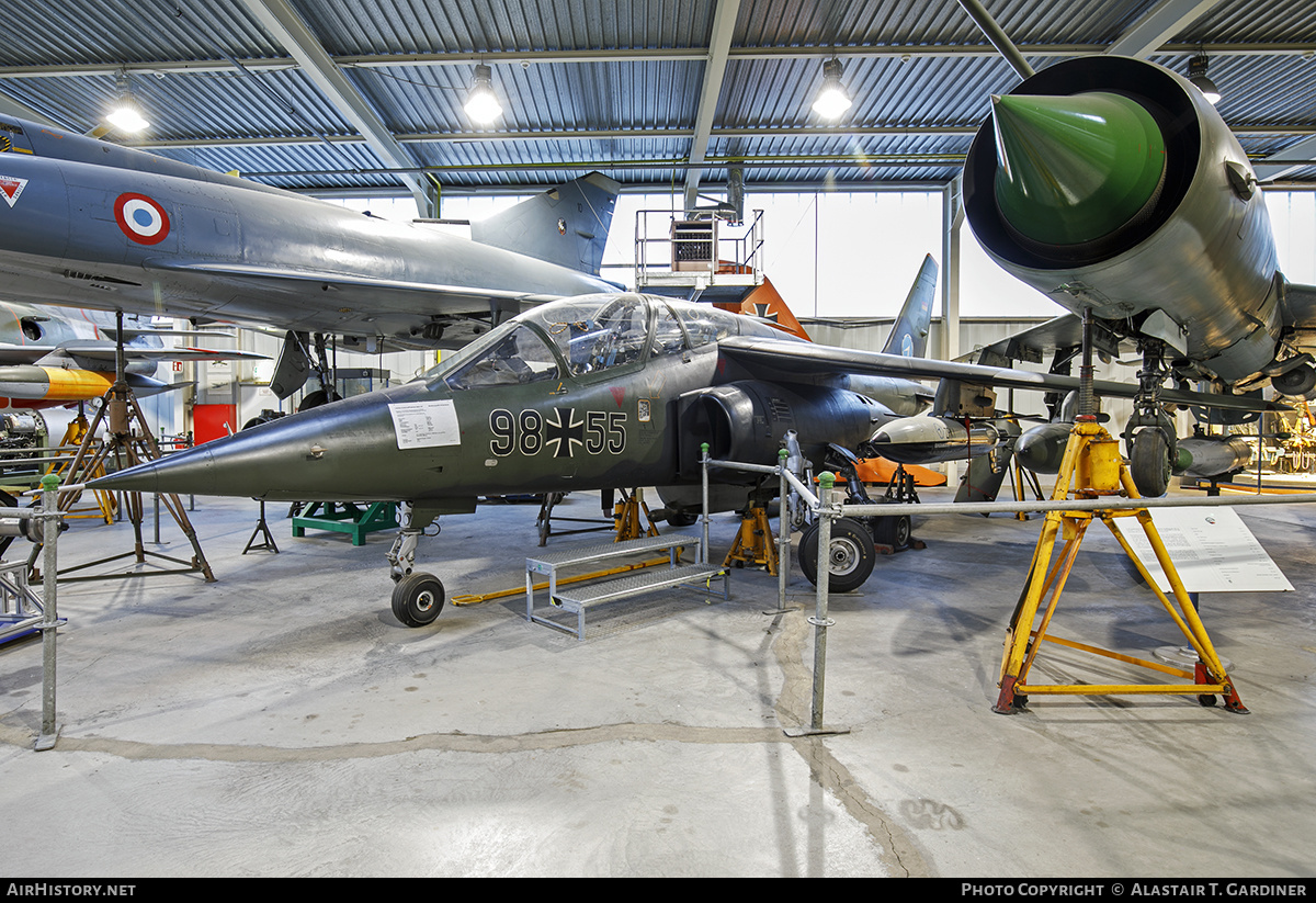 Aircraft Photo of 9855 | Dassault-Dornier Alpha Jet A | Germany - Air Force | AirHistory.net #626503