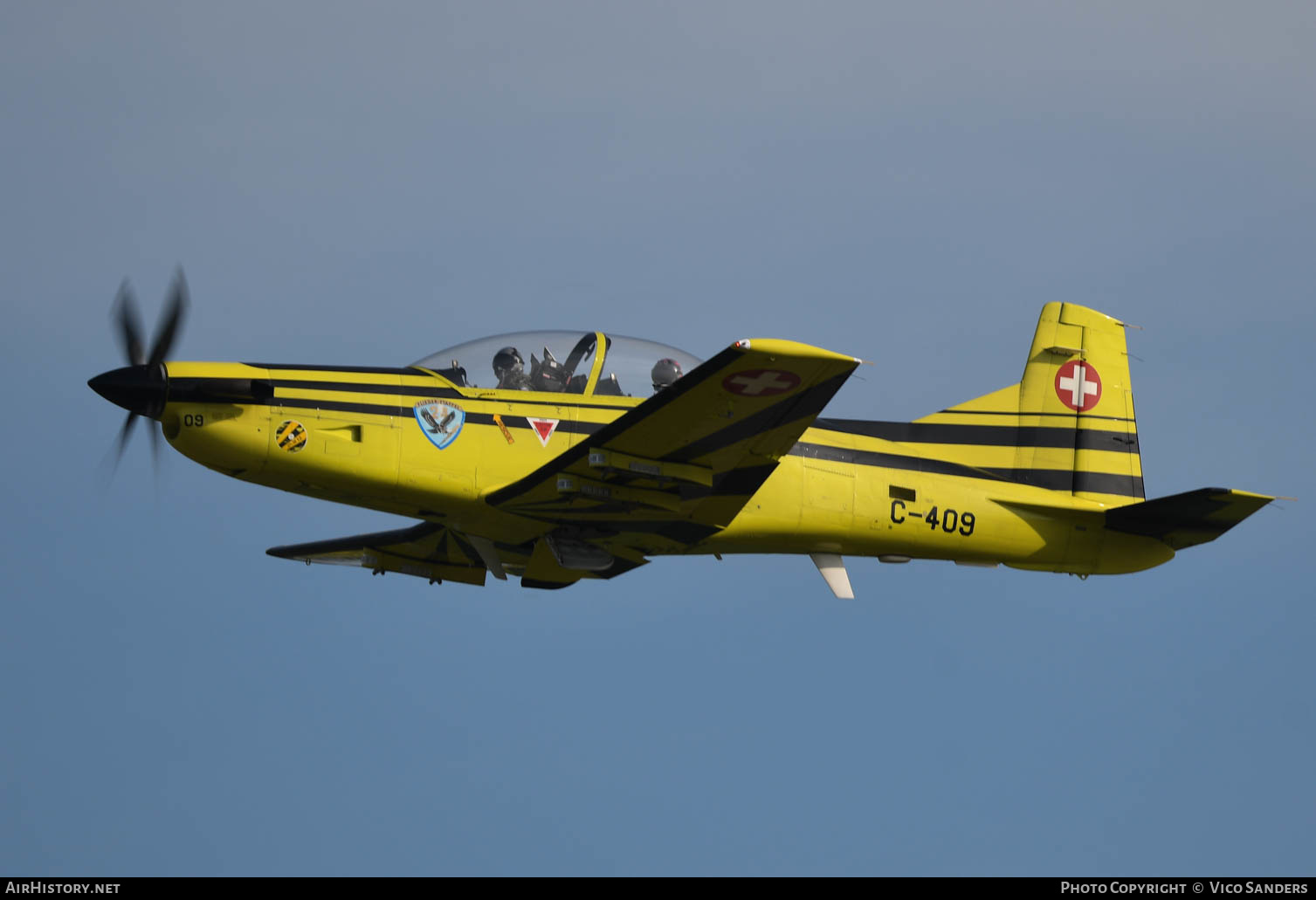 Aircraft Photo of C409 Pilatus PC9 Switzerland Air Force
