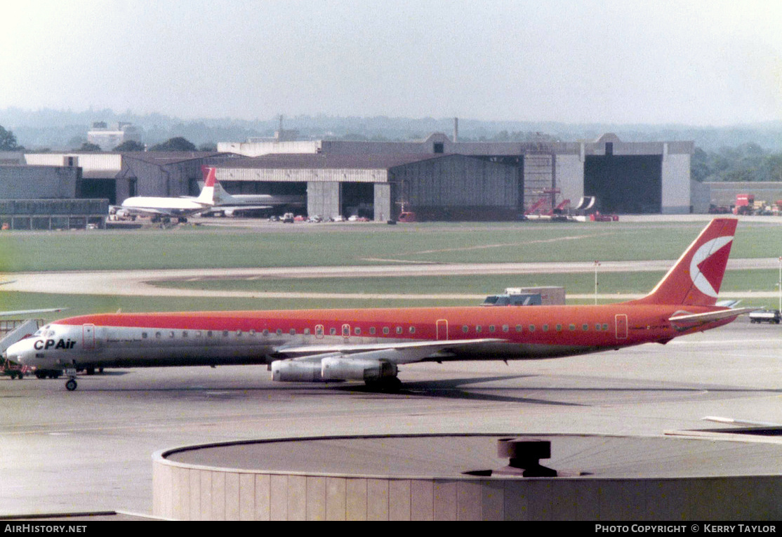 Aircraft Photo of CF-CPQ | McDonnell Douglas DC-8-63 | CP Air | AirHistory.net #626531