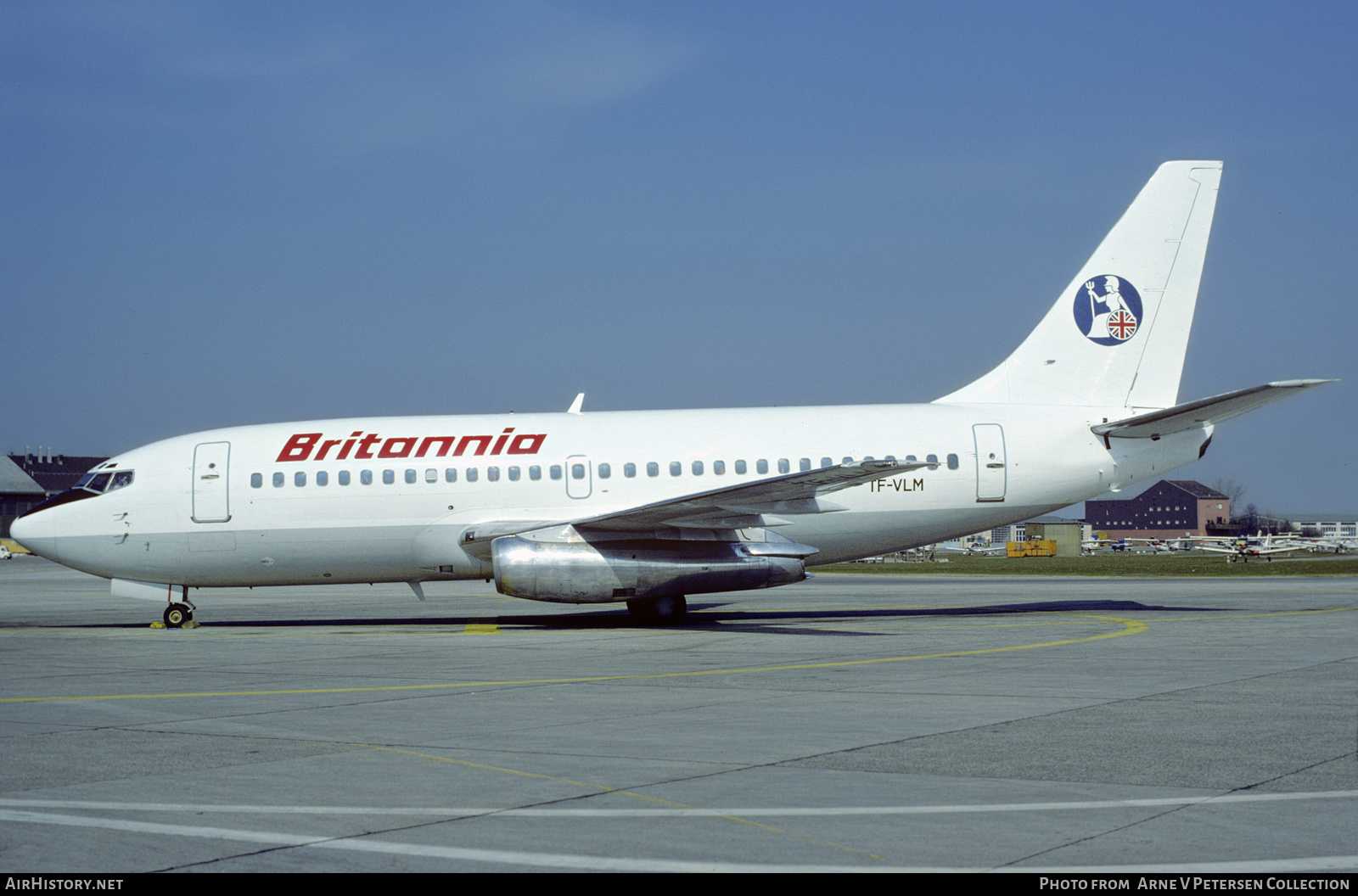Aircraft Photo of TF-VLM | Boeing 737-248/Adv | Britannia Airways | AirHistory.net #626550