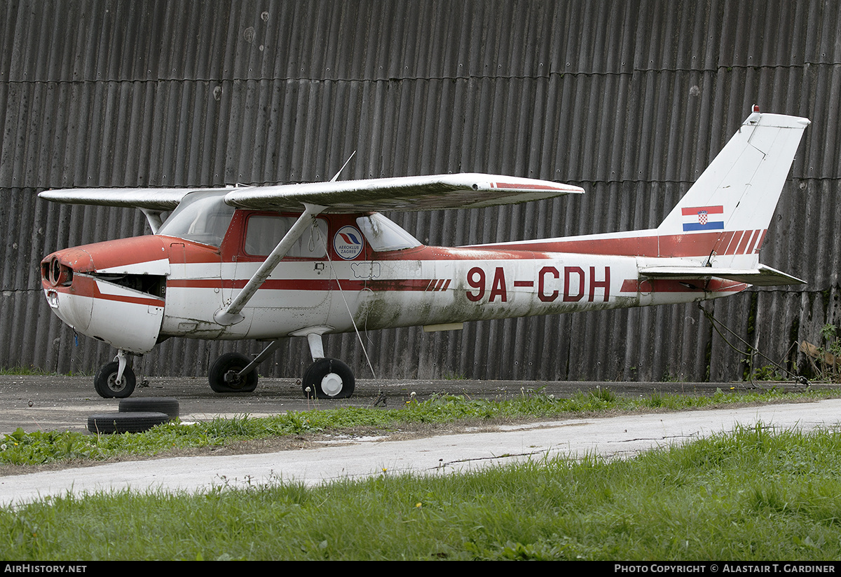 Aircraft Photo of 9A-CDH | Reims F150M | Aeroklub Zagreb | AirHistory.net #626562