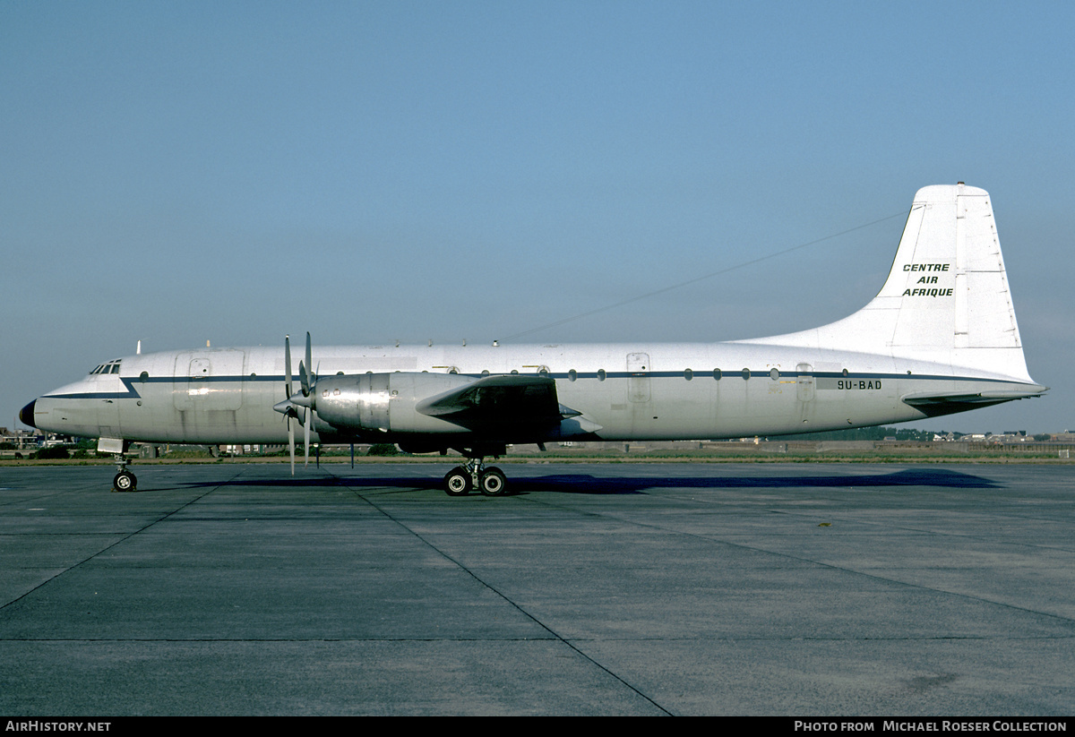 Aircraft Photo of 9U-BAD | Bristol 175 Britannia 253F | Centre Air Afrique | AirHistory.net #626571