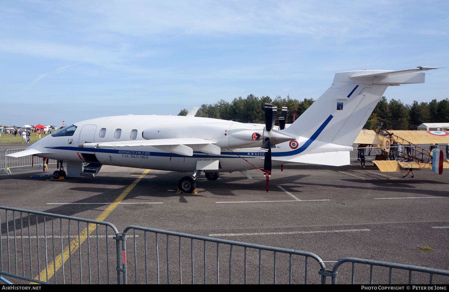 Aircraft Photo of MM62202 | Piaggio P-180AM Avanti | Italy - Air Force | AirHistory.net #626573