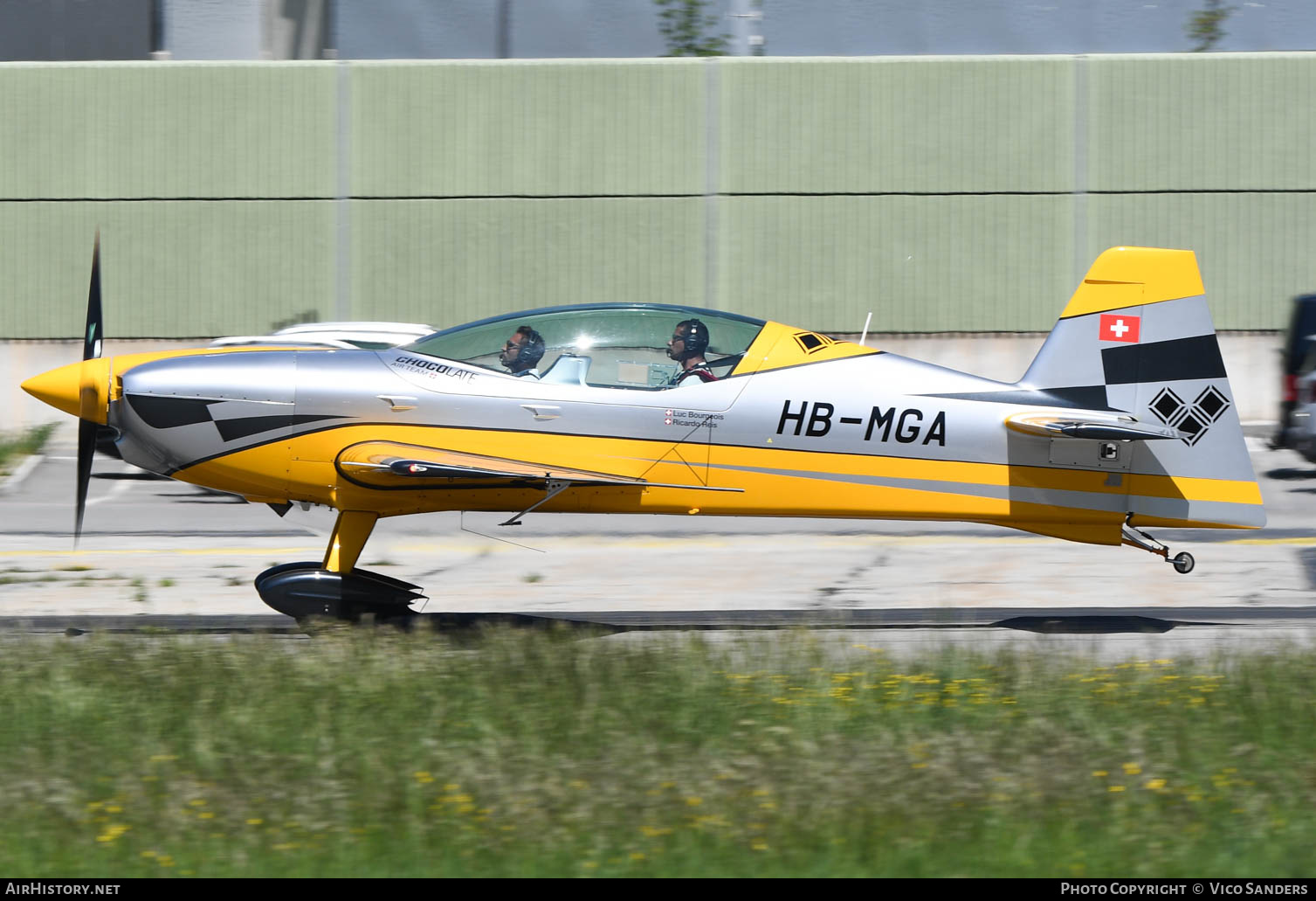Aircraft Photo of HB-MGA | Extra NG | Chocolate Air Team | AirHistory.net #626579