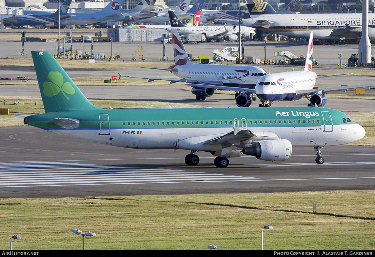 Aircraft Photo of EI-DVK | Airbus A320-214 | Aer Lingus | AirHistory.net #626580