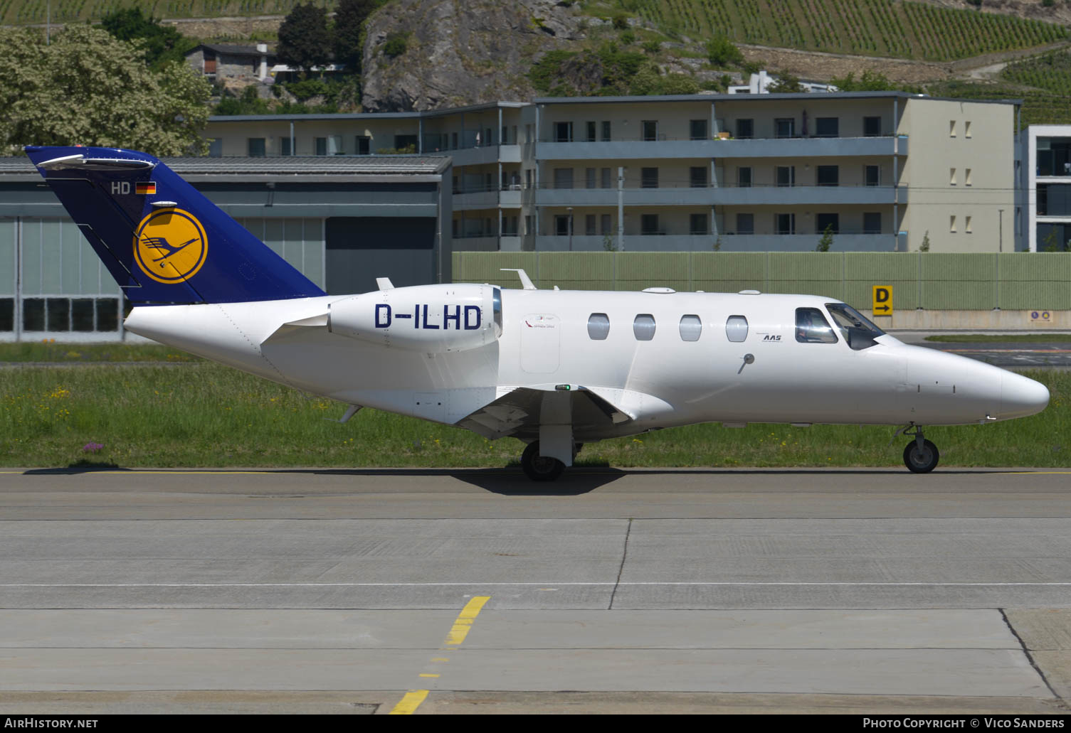 Aircraft Photo of D-ILHD | Cessna 525 CitationJet CJ1+ | Lufthansa | AirHistory.net #626598