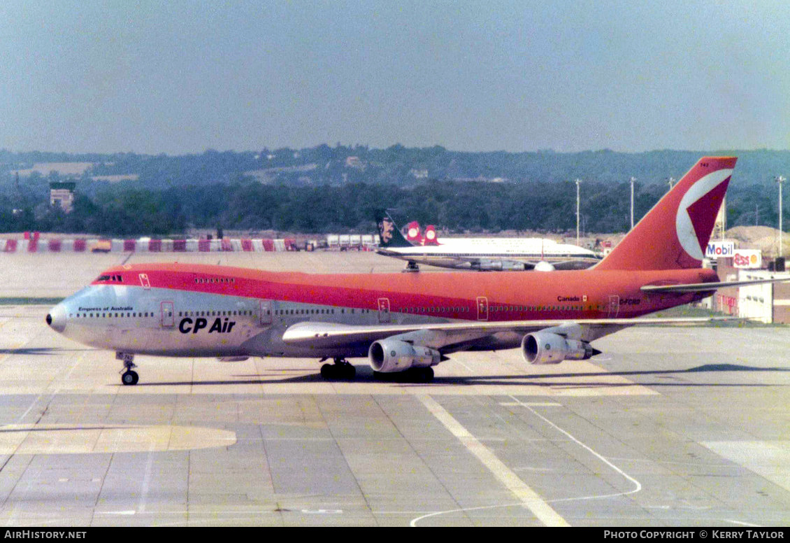 Aircraft Photo of C-FCRD | Boeing 747-217B | CP Air | AirHistory.net #626599