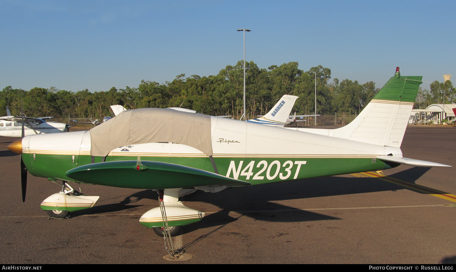 Aircraft Photo of N4203T | Piper PA-28-140 Cherokee Cruiser | AirHistory.net #626602