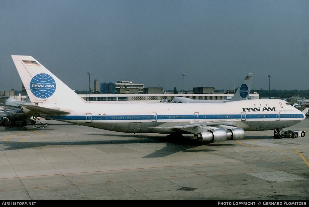 Aircraft Photo of N734PA | Boeing 747-121 | Pan American World Airways - Pan Am | AirHistory.net #626616
