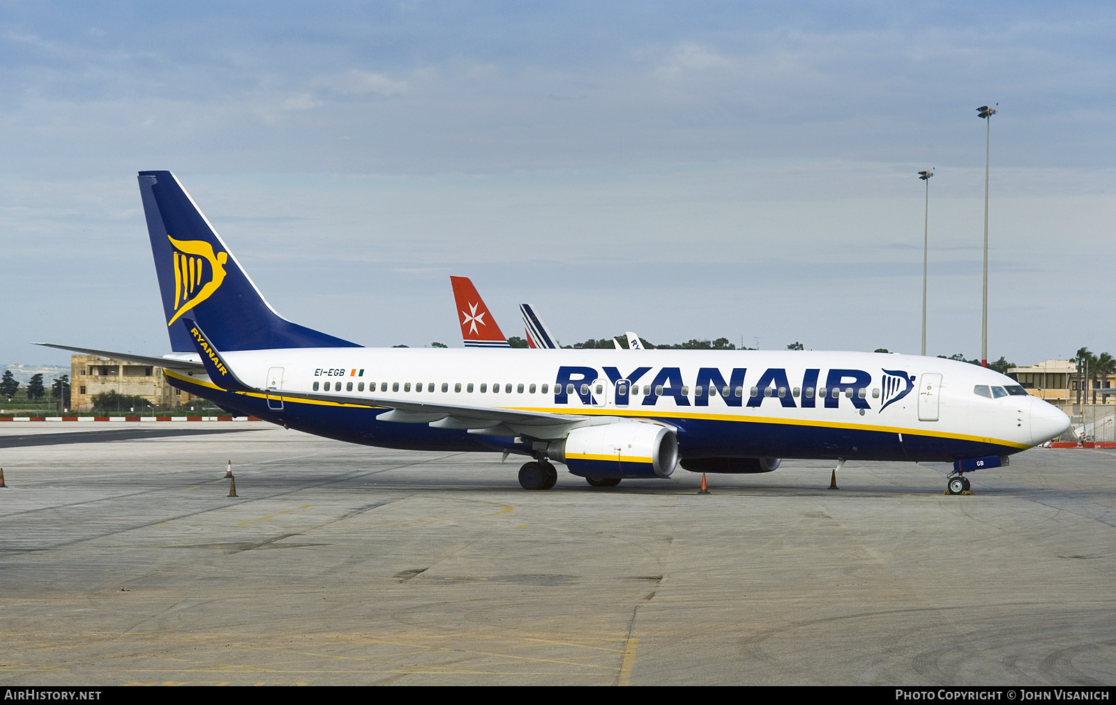 Aircraft Photo of EI-EGB | Boeing 737-8AS | Ryanair | AirHistory.net #626620