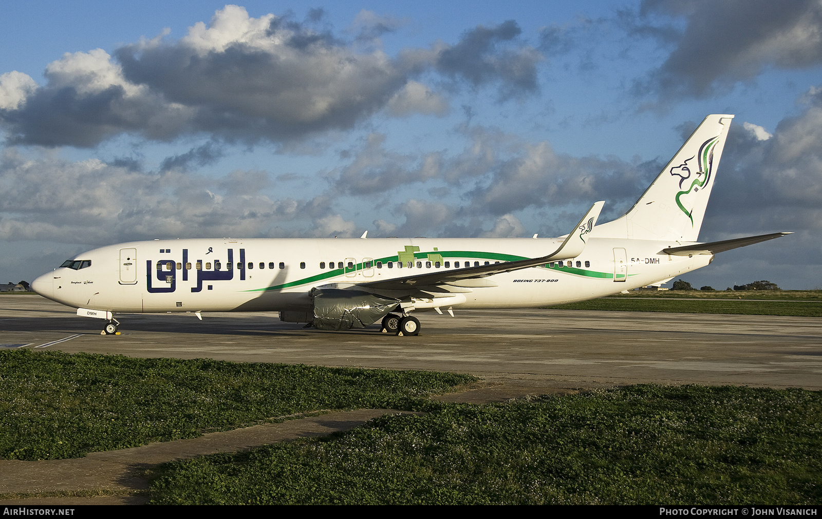 Aircraft Photo of 5A-DMH | Boeing 737-8GK | Buraq Air | AirHistory.net #626631