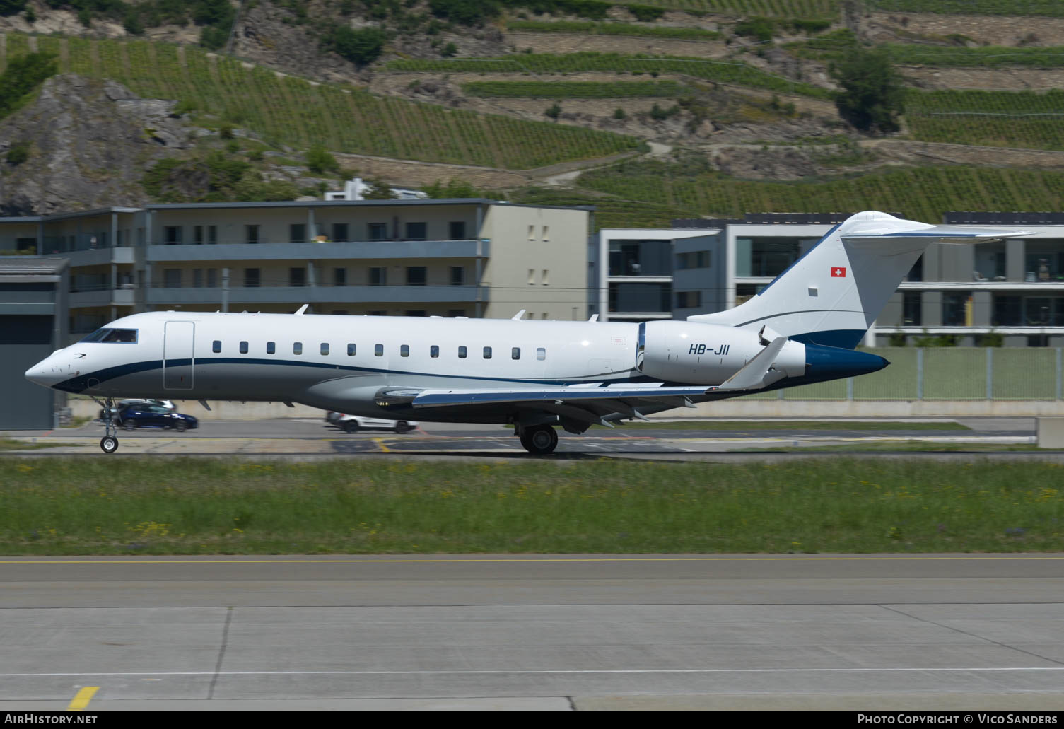 Aircraft Photo of HB-JII | Bombardier Global Express XRS (BD-700-1A10) | AirHistory.net #626634
