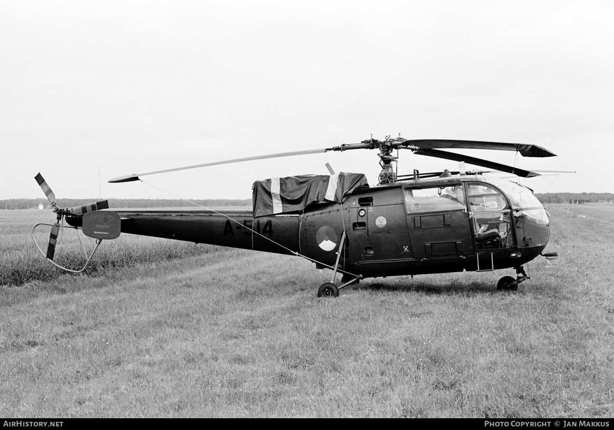 Aircraft Photo of A-514 | Sud SE-3160 Alouette III | Netherlands - Air Force | AirHistory.net #626661