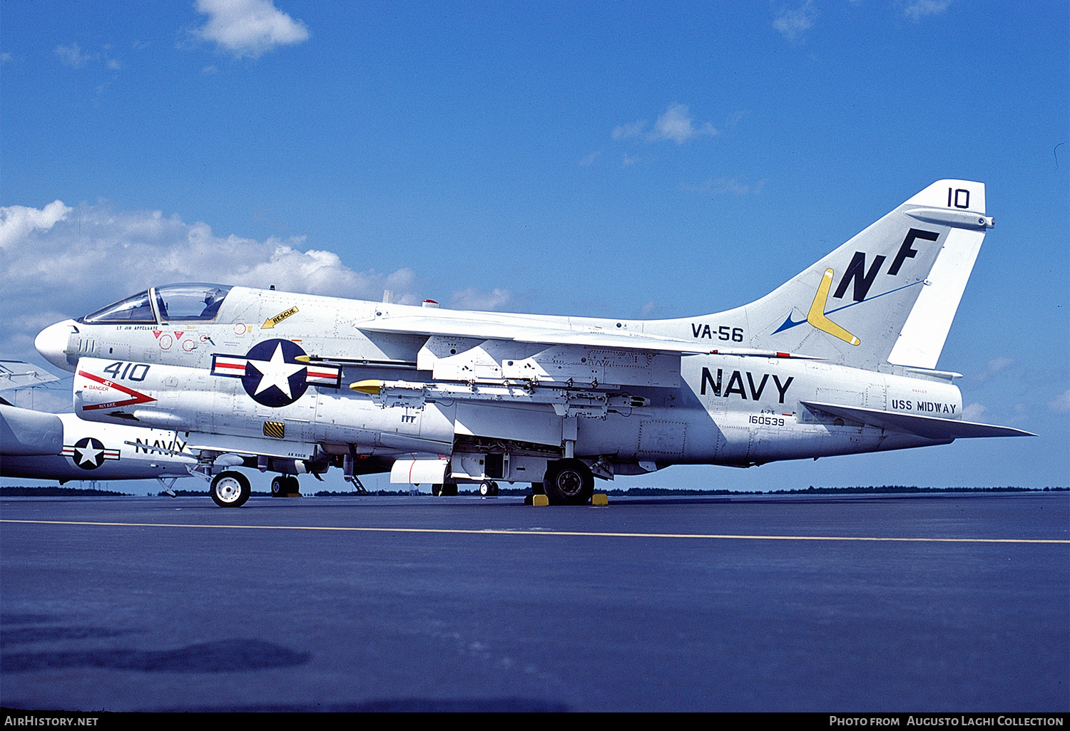 Aircraft Photo of 160539 | Vought A-7E Corsair II | USA - Navy | AirHistory.net #626675