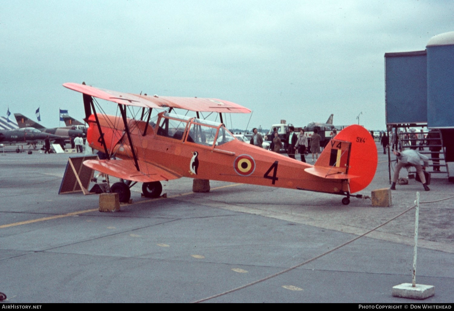 Aircraft Photo of V4 | Stampe-Vertongen SV-4 | Belgium - Air Force | AirHistory.net #626682