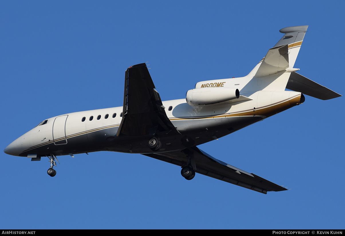 Aircraft Photo of N600ME | Dassault Falcon 900B | AirHistory.net #626721