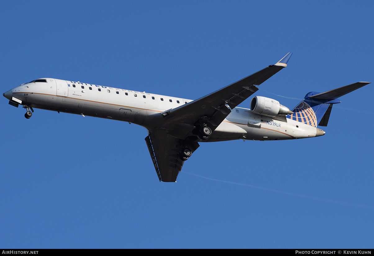 Aircraft Photo of N519LR | Bombardier CRJ-700 (CL-600-2C10) | United Express | AirHistory.net #626725