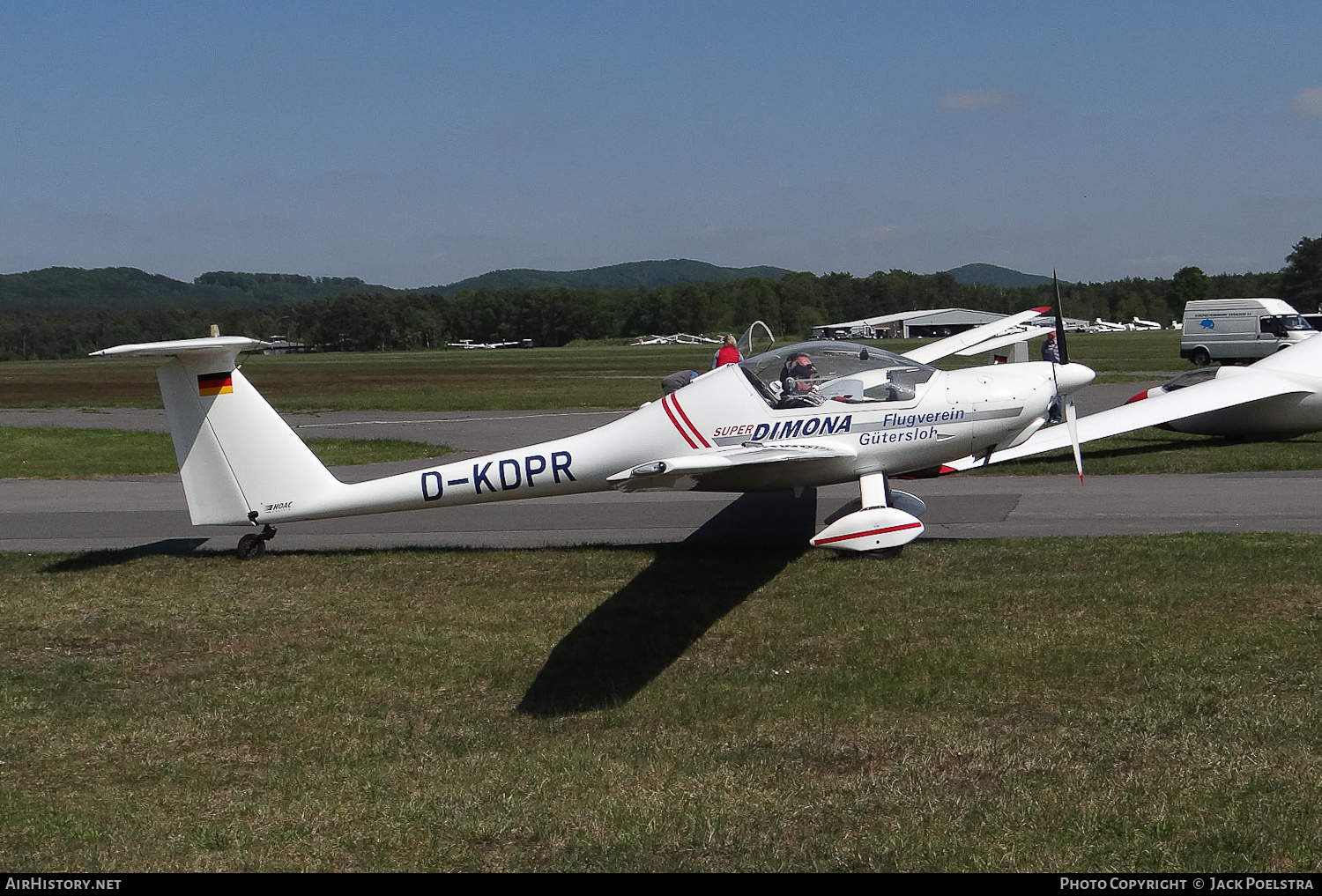 Aircraft Photo of D-KDPR | HOAC HK-36R Super Dimona | Flugverein Gütersloh | AirHistory.net #626730