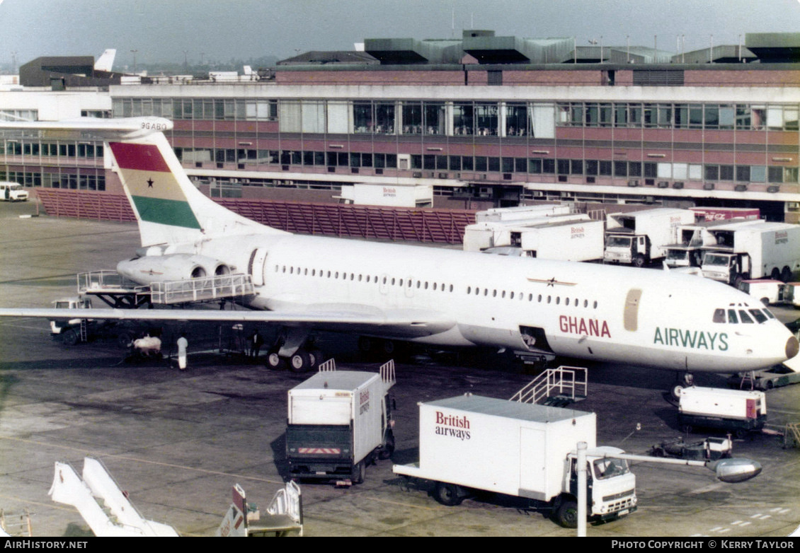 Aircraft Photo of 9G-ABO | Vickers VC10 Srs1102 | Ghana Airways | AirHistory.net #626747