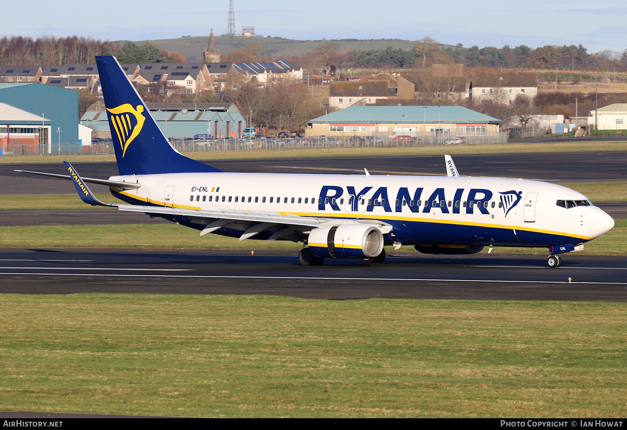 Aircraft Photo of EI-ENL | Boeing 737-8AS | Ryanair | AirHistory.net #626753