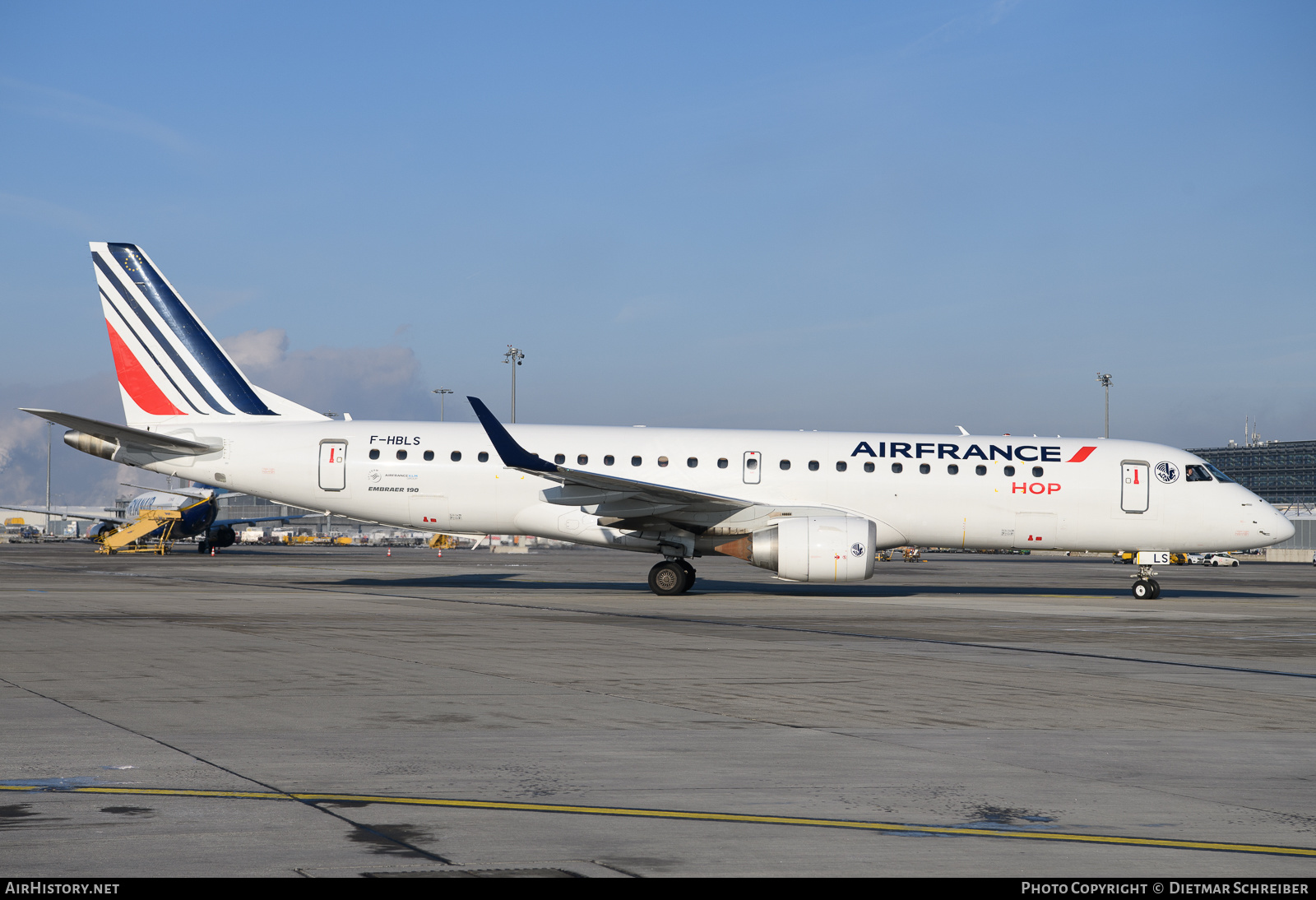 Aircraft Photo of F-HBLS | Embraer 190STD (ERJ-190-100STD) | Air France | AirHistory.net #626762