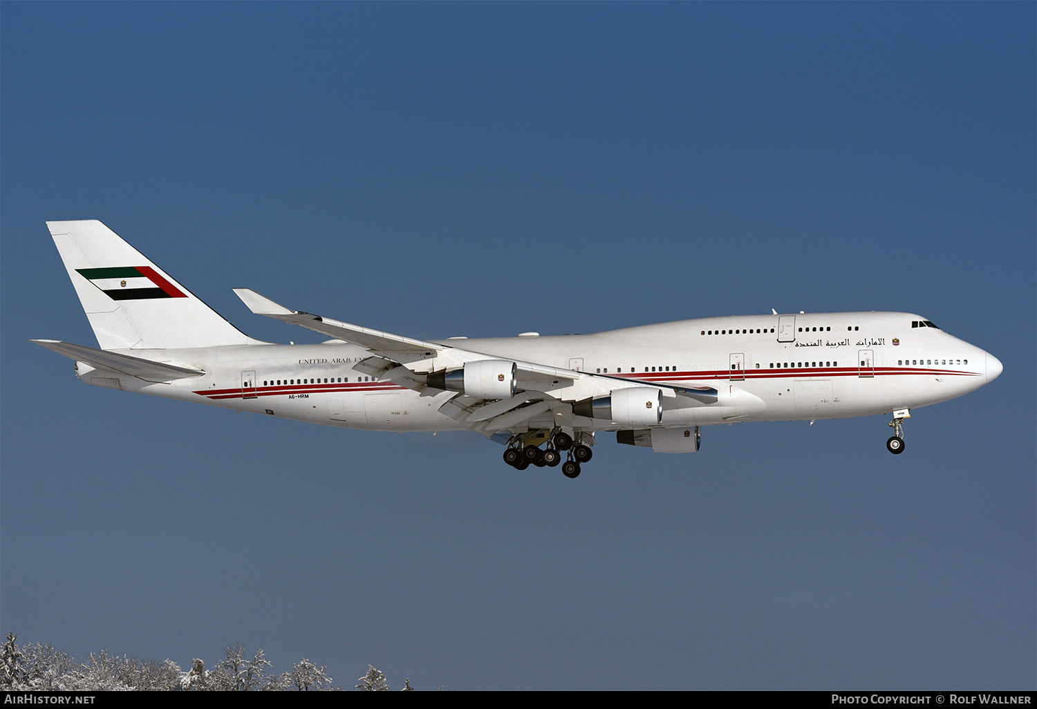 Aircraft Photo of A6-HRM | Boeing 747-422 | United Arab Emirates Government | AirHistory.net #626769