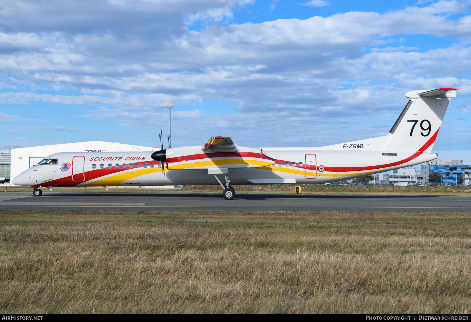 Aircraft Photo of F-ZBML | Bombardier DHC-8-402/MR Dash 8 | Sécurité Civile | AirHistory.net #626776