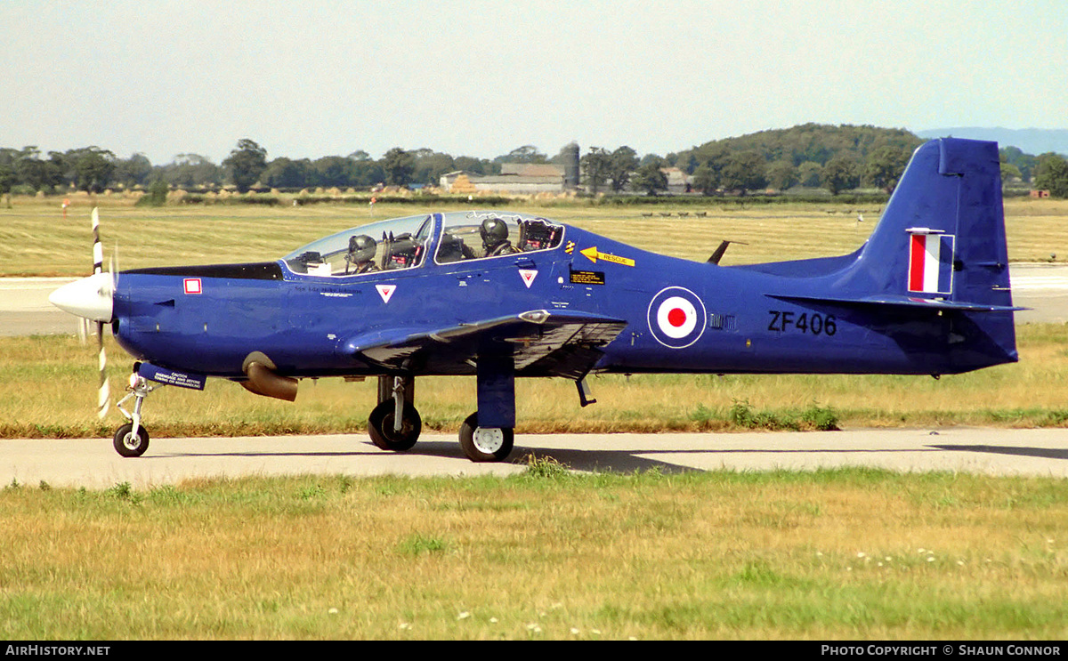 Aircraft Photo of ZF406 | Short S-312 Tucano T1 | UK - Air Force | AirHistory.net #626805