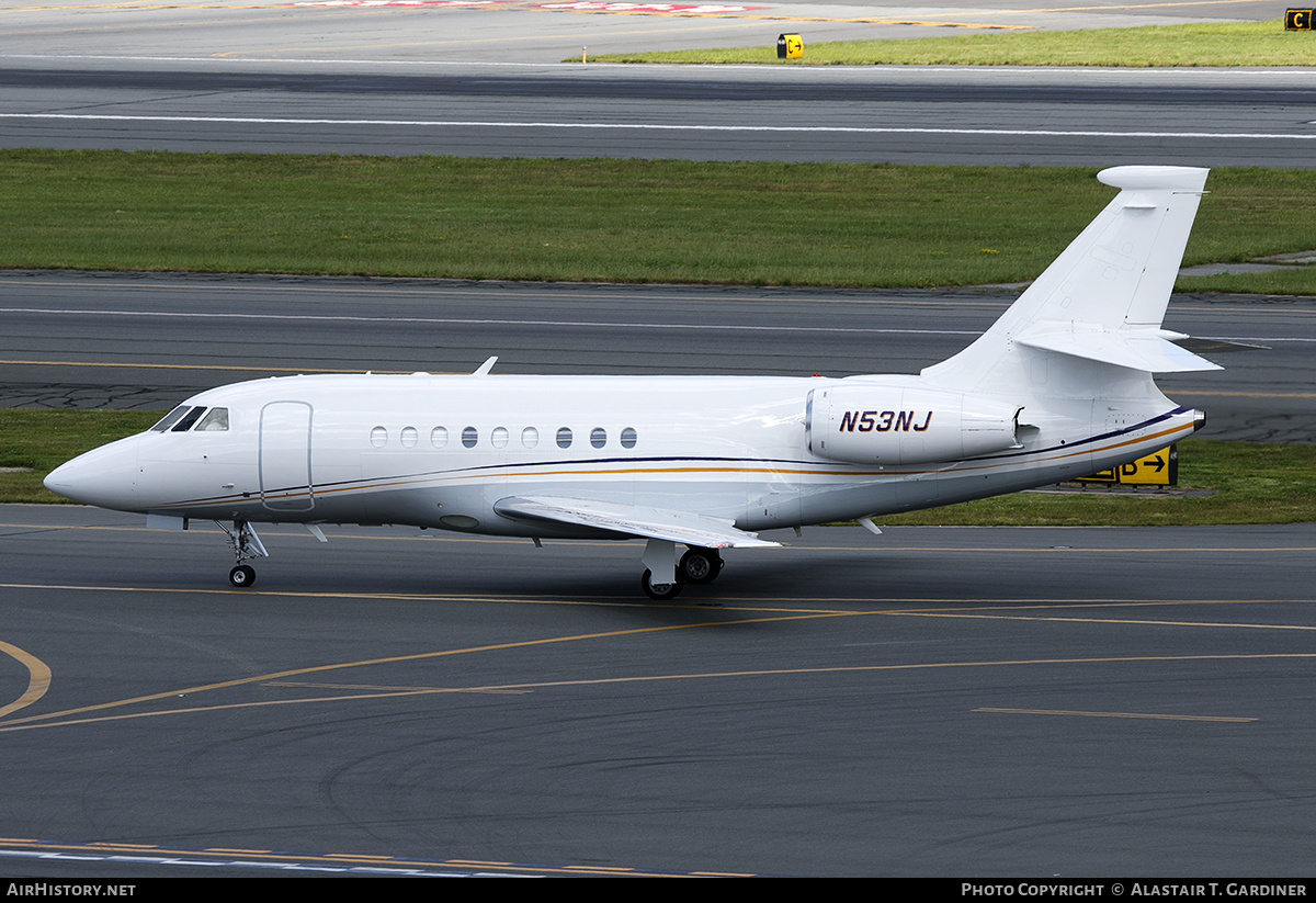 Aircraft Photo of N53NJ | Dassault Falcon 2000 | AirHistory.net #626818