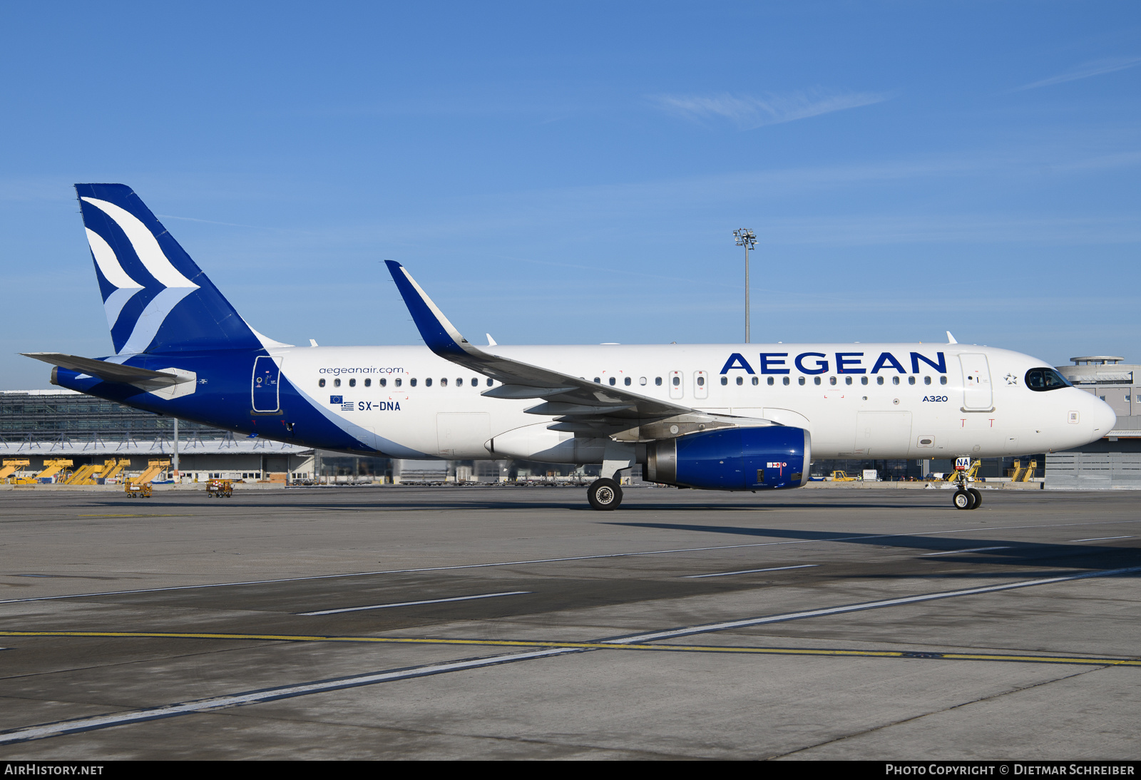 Aircraft Photo of SX-DNA | Airbus A320-232 | Aegean Airlines | AirHistory.net #626841