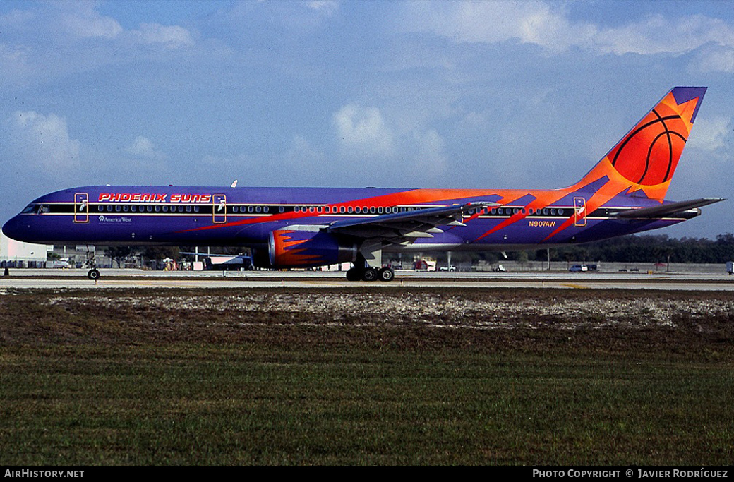 Aircraft Photo of N907AW | Boeing 757-225 | America West Airlines | AirHistory.net #626843