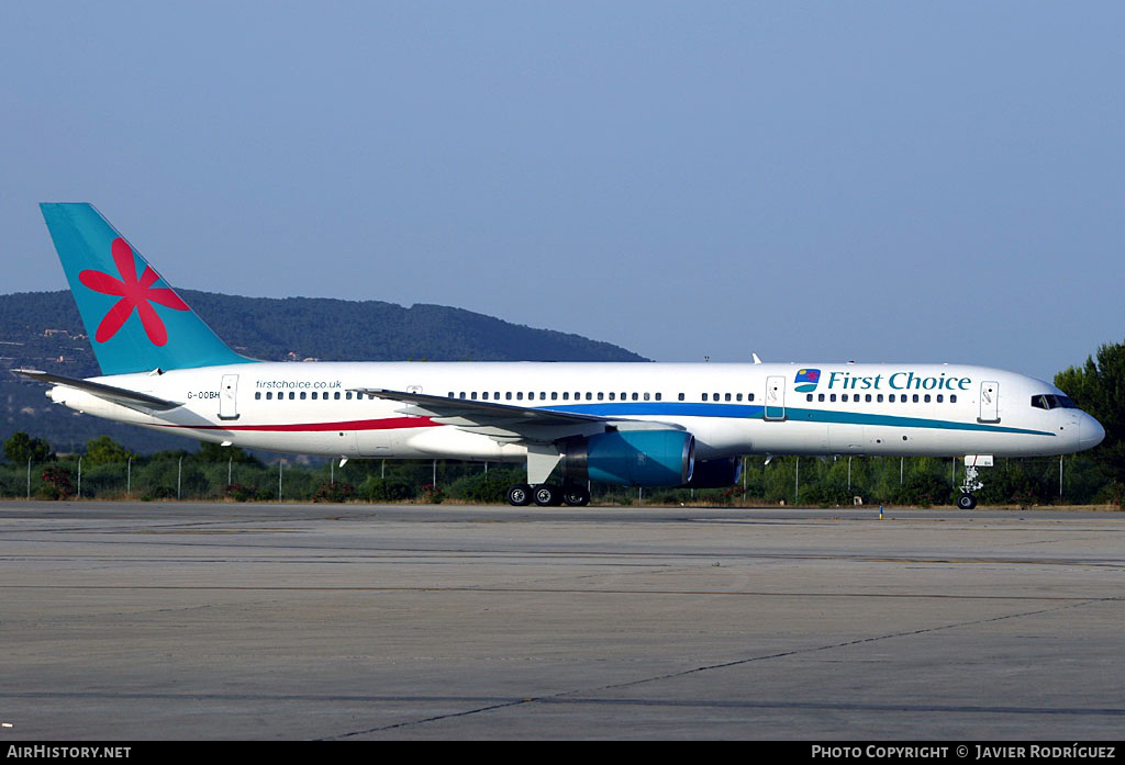 Aircraft Photo of G-OOBH | Boeing 757-236 | First Choice Airways | AirHistory.net #626846