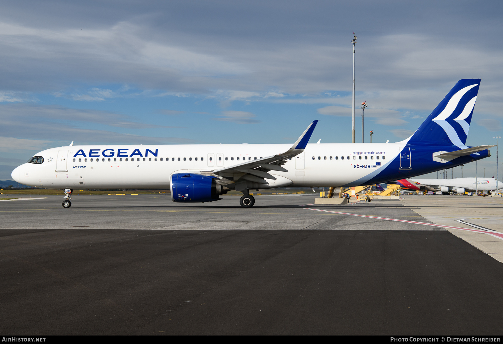 Aircraft Photo of SX-NAB | Airbus A321-271NX | Aegean Airlines | AirHistory.net #626871