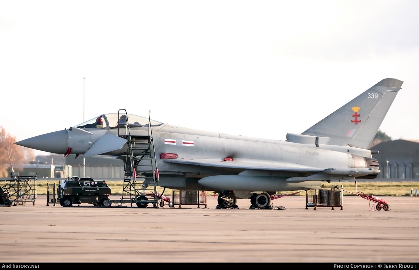 Aircraft Photo of ZK339 | Eurofighter EF-2000 Typhoon FGR4 | UK - Air Force | AirHistory.net #626874