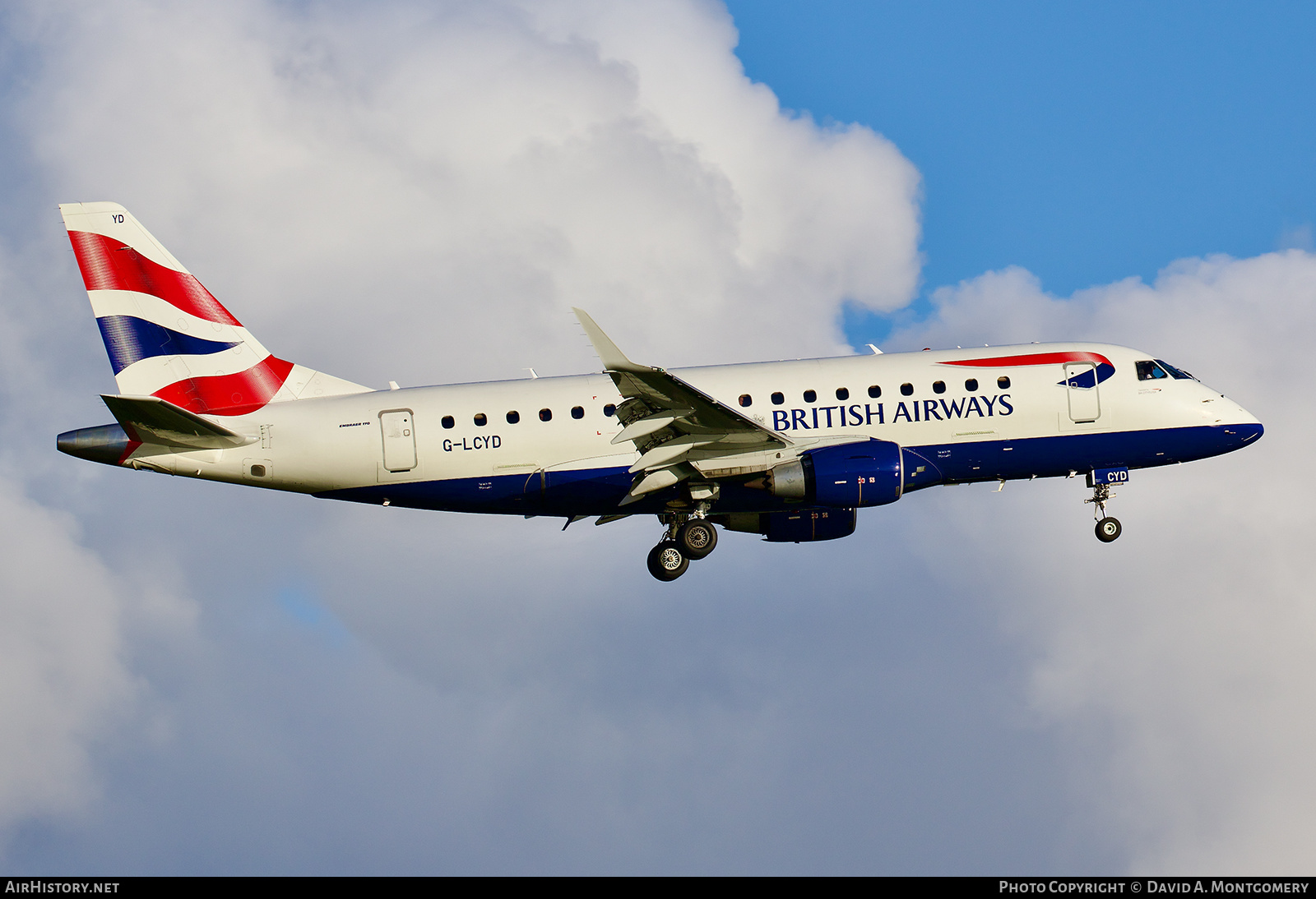 Aircraft Photo of G-LCYD | Embraer 170STD (ERJ-170-100STD) | British Airways | AirHistory.net #626879